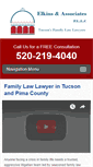 Mobile Screenshot of familylawyertucson.com